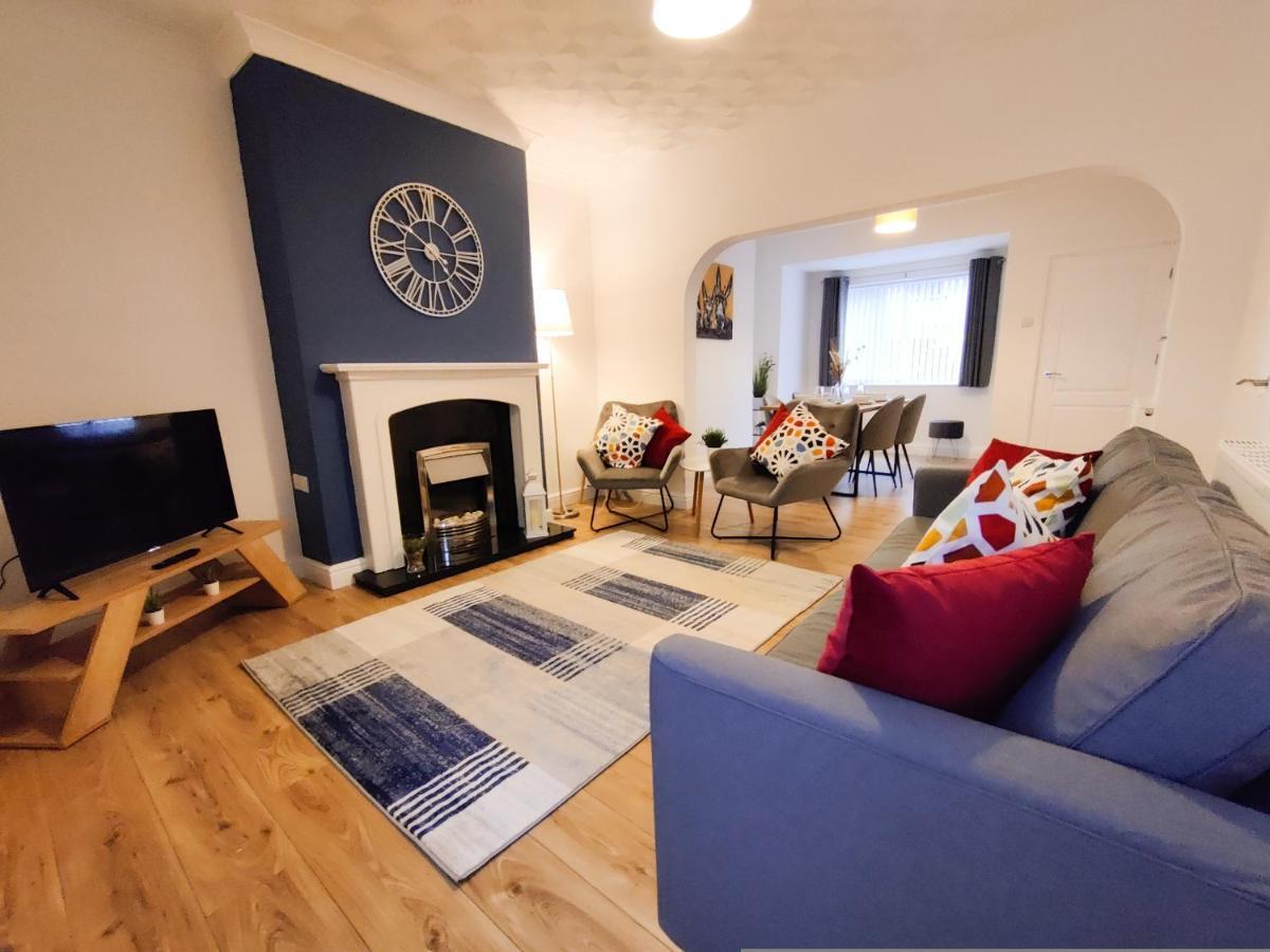 Apartamento 3Br-St Johns Hse-Free Parking-Workers-Kitchen-Wifi-Dog Friendly Doncaster Exterior foto